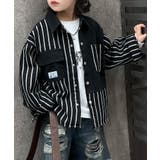 【aimoha KIDS】キッズストライプデニムシャツ | aimoha kids | 詳細画像6