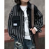 【aimoha KIDS】キッズストライプデニムシャツ | aimoha kids | 詳細画像7
