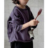 【aimoha-KIDS-】配色ステッチロングスリーブTシャツ | aimoha  | 詳細画像31 