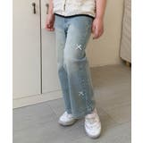 【Aimoha KIDS】リボンデコレーションデニムキッズパンツ | aimoha kids | 詳細画像11