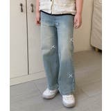 【Aimoha KIDS】リボンデコレーションデニムキッズパンツ | aimoha kids | 詳細画像12