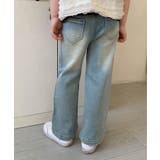 【Aimoha KIDS】リボンデコレーションデニムキッズパンツ | aimoha kids | 詳細画像13