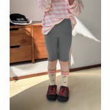 【aimoha-KIDS-】5分丈スパッツ ハーフレギンス | aimoha kids | 詳細画像13