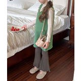 【aimoha-KIDS-】カラーニットワンピース【AW】 | aimoha kids | 詳細画像5