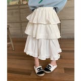 【aimoha-KIDS-】ティアードスカート | aimoha kids | 詳細画像11