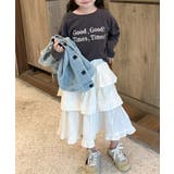【aimoha-KIDS-】ティアードスカート | aimoha kids | 詳細画像2