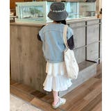 【aimoha-KIDS-】ティアードスカート | aimoha kids | 詳細画像3