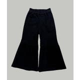 ブラック | 【aimoha KIDS】キッズフレアパンツ | aimoha kids