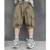 【aimoha KIDS】キッズカーゴハーフパンツ | aimoha kids | 詳細画像4