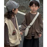 【aimoha-KIDS-】ボーダートップス | aimoha kids | 詳細画像8