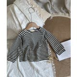 【aimoha-KIDS-】ボーダートップス | aimoha kids | 詳細画像15