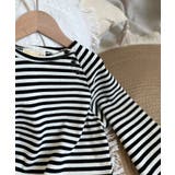 【aimoha-KIDS-】ボーダートップス | aimoha kids | 詳細画像22