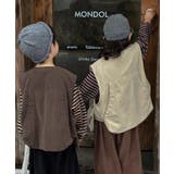 【aimoha-KIDS-】ボーダートップス | aimoha kids | 詳細画像3