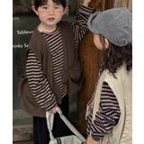 【aimoha-KIDS-】ボーダートップス | aimoha kids | 詳細画像5