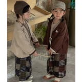 【aimoha-KIDS-】ポケット付きオーバーサイズトップス | aimoha kids | 詳細画像1 