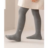 【aimoha-KIDS-】リボン刺繍タイツ | aimoha kids | 詳細画像5 