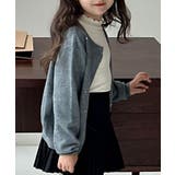【aimoha-KIDS-】ビジューニットカーディガン | aimoha kids | 詳細画像7