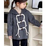 【aimoha-KIDS-】フェイクダッフルコート【AW】 | aimoha kids | 詳細画像2