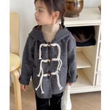 【aimoha-KIDS-】フェイクダッフルコート【AW】 | aimoha kids | 詳細画像1