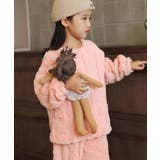 【aimoha-KIDS-】モコモコ ボアルームウェアセット【AW】 | aimoha kids | 詳細画像5