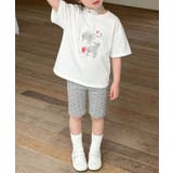【aimoha-KIDS-】柄レギンスパンツ (SS) | aimoha kids | 詳細画像9 