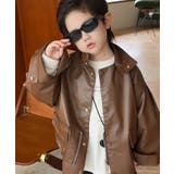 【aimoha-KIDS-】PUレザージャケット | aimoha kids | 詳細画像6
