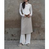 【moyo】レイヤードセミフレアパンツ | aimoha  | 詳細画像4 