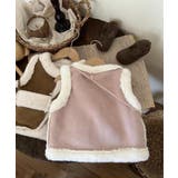 【aimoha-KIDS-】ムートンノースリブジャケット バッグ付き【AW】 | aimoha kids | 詳細画像10