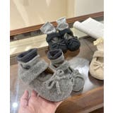 【aimoha-KIDS-】キッズ ウールライクストラップシューズ | aimoha kids | 詳細画像12 