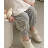 ハート刺繍ジョガーパンツ 90 100 | aimoha kids | 詳細画像15