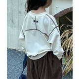 【aimoha-KIDS-】配色ステッチスウェット | aimoha kids | 詳細画像10