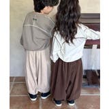 【aimoha-KIDS-】配色ステッチスウェット | aimoha kids | 詳細画像19