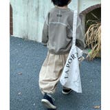 【aimoha-KIDS-】配色ステッチスウェット | aimoha kids | 詳細画像4