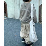 【aimoha-KIDS-】配色ステッチスウェット | aimoha kids | 詳細画像6