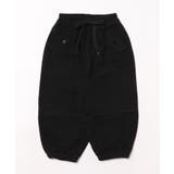 ブラック | 【aimoha-KIDS-】ワイドカーゴパンツ | aimoha kids