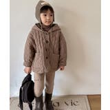 【aimoha-KIDS-】柔らか キルトジャケット【AW】 | aimoha kids | 詳細画像9
