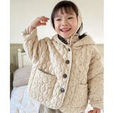 オフホワイト | 【aimoha-KIDS-】柔らか キルトジャケット【AW】 | aimoha kids