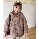 【aimoha-KIDS-】柔らか キルトジャケット【AW】 | aimoha kids | 詳細画像2