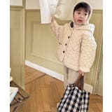 【aimoha-KIDS-】柔らか キルトジャケット【AW】 | aimoha kids | 詳細画像29