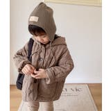 【aimoha-KIDS-】柔らか キルトジャケット【AW】 | aimoha kids | 詳細画像3
