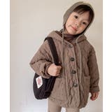 【aimoha-KIDS-】柔らか キルトジャケット【AW】 | aimoha kids | 詳細画像4