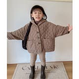 【aimoha-KIDS-】柔らか キルトジャケット【AW】 | aimoha kids | 詳細画像7