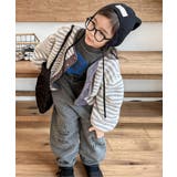 【aimoha-KIDS-】ボーダーボアブルゾン【AW】 | aimoha kids | 詳細画像9