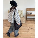 【aimoha-KIDS-】ボーダーボアブルゾン【AW】 | aimoha kids | 詳細画像14