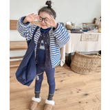 【aimoha-KIDS-】ボーダーボアブルゾン【AW】 | aimoha kids | 詳細画像21