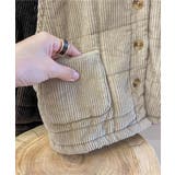 【aimoha-KIDS-】コーディロイ中綿ノースリーブジャケット【AW】 | aimoha kids | 詳細画像13