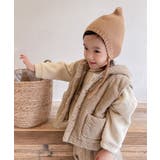 【aimoha-KIDS-】コーディロイ中綿ノースリーブジャケット【AW】 | aimoha kids | 詳細画像14