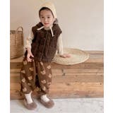 【aimoha-KIDS-】コーディロイ中綿ノースリーブジャケット【AW】 | aimoha kids | 詳細画像20