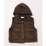 【aimoha-KIDS-】コーディロイ中綿ノースリーブジャケット【AW】 | aimoha kids | 詳細画像33