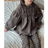 【aimoha-KIDS-】シャーリングブラウス | aimoha kids | 詳細画像20